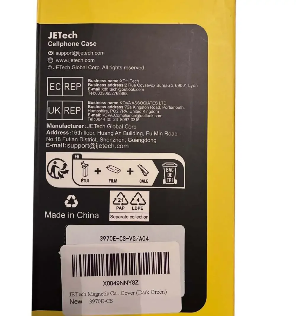 JETech Matte Case for iPhone 14‎ 6.1-Inch works with iPhone 16e as well!